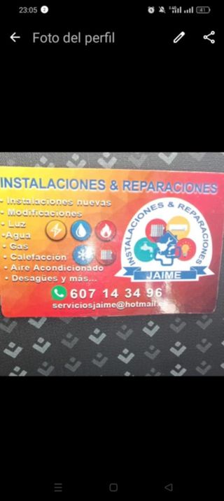 Instalaciones y reparaciones del hogar