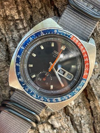 Seiko 6139-6002 Pogue Vintage Cronógrafo