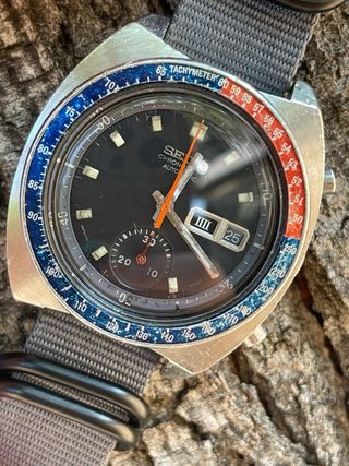 Seiko 6139-6002 Pogue Vintage Cronógrafo