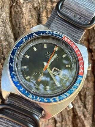 Seiko 6139-6002 Pogue Vintage Cronógrafo