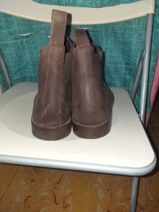 Botines de Piel Marrones para Hombre