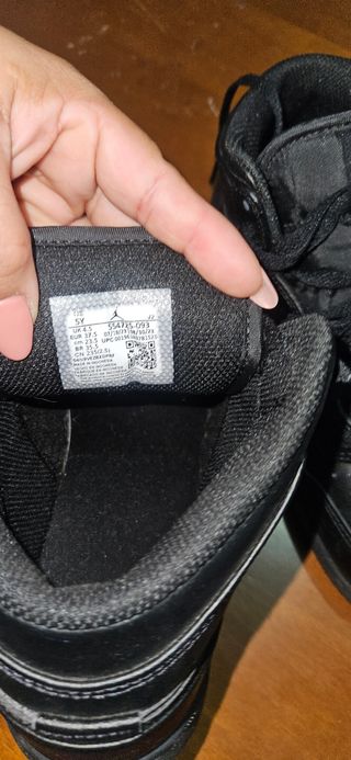 Zapatillas Nike Negras Talla 37.5