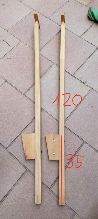 Zancos de madera para niños