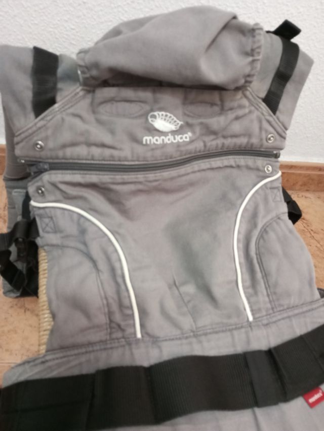 Mochila Porteo Manduca Gris