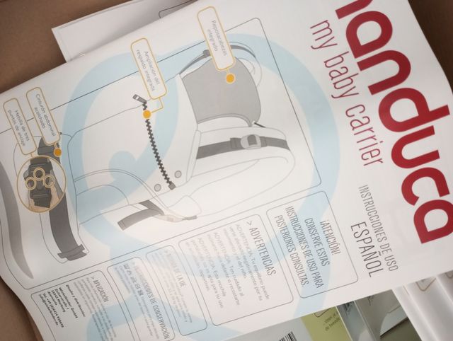 Mochila Porteo Manduca Gris