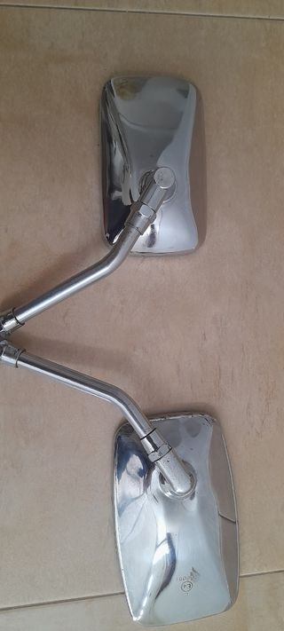 Espejos Retrovisores Moto Custom Cromados