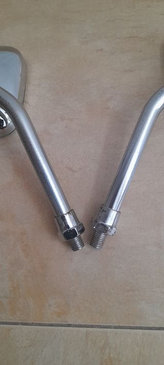 Espejos Retrovisores Moto Custom Cromados