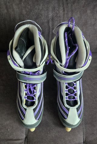 Patines en Línea Boomerang Morado/Blanco