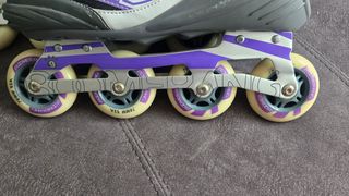 Patines en Línea Boomerang Morado/Blanco