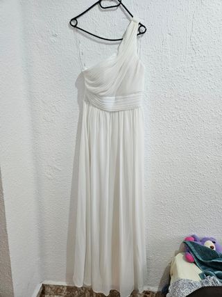 Vestido blanco de fiesta