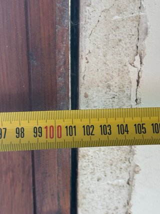 Puertas balconeras madera con mallorquinas