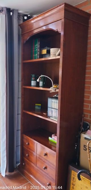 Librería Estantería Madera Maciza