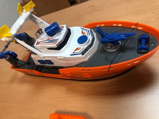 Barco de rescate marítimo de juguete