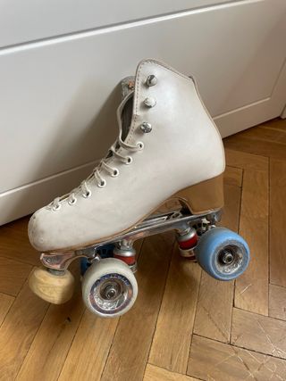 Patines de patinaje T235 artístico blancos