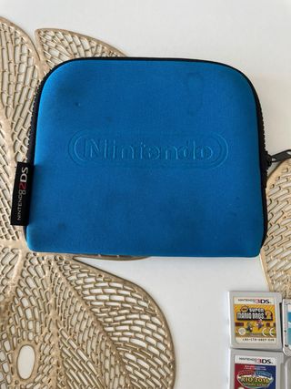 Nintendo 2DS Azul + 3 Juegos + Funda + SD 4GB