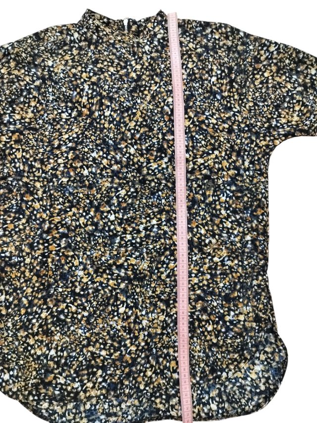 Top Primark Manica 3/4 Fantasia Autunnale Taglia S