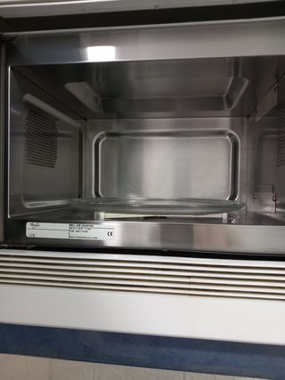 Microondas Whirlpool funciona perfectamente