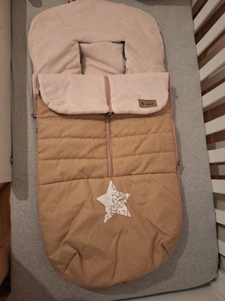 Saco Jane Universal Invierno Estrellas Rosa