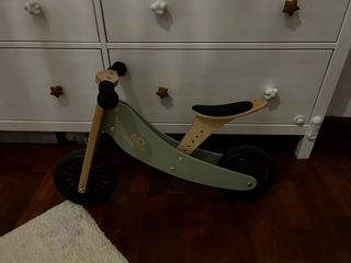 Bicicleta de madera para niños