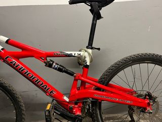 Bicicleta Cannondale Prophet Roja