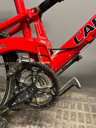 Bicicleta Cannondale Prophet Roja
