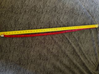 Pulsera de cristales rojos con cierre imán