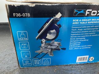 Tronzadora basculante FOX F36-078 diámetro 250mm