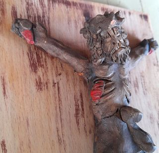 Crucificado terracota 1905