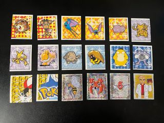 Cromos Pokémon 1999