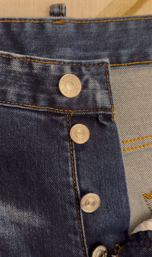 Vaqueros Dsquared2 Azules Desgastados