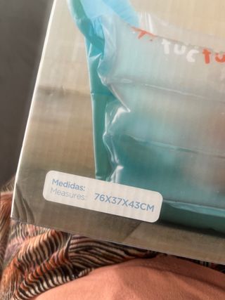 Bañera Hinchable Tuc Tuc Básica 30L usada 1 vez