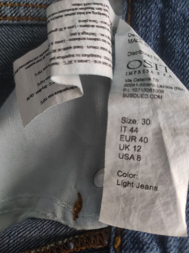 Jeans Subdued Super Wide Leg 30