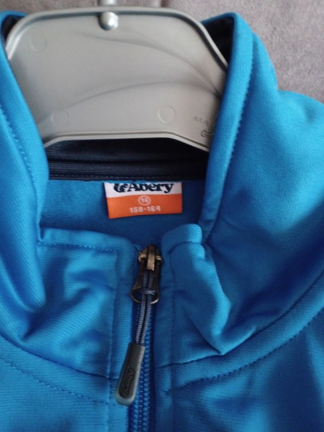 Chaqueta chándal azul talla 14