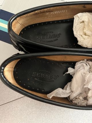 Mocasines Sebago Negro