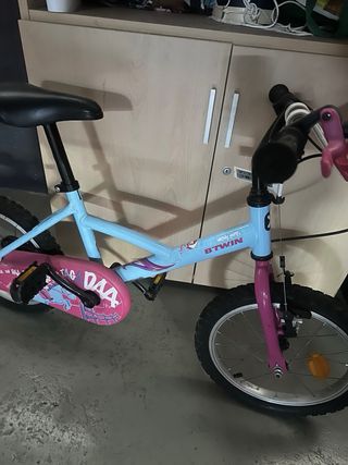 Bicicleta niña Decathlon 16 pulgadas
