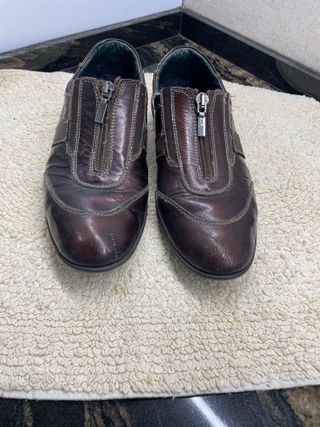 Zapatos planos de piel 24 HRS