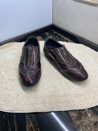 Zapatos planos de piel 24 HRS