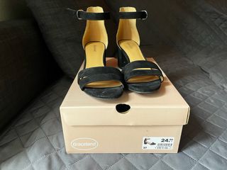 Sandali Graceland tacco nero