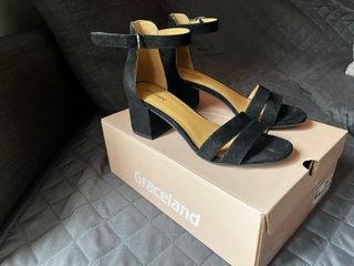 Sandali Graceland tacco nero
