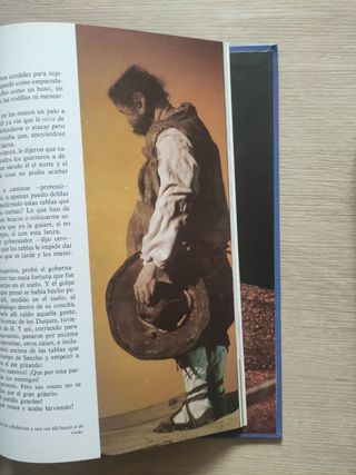 2 libros de Don Quijote de la Mancha