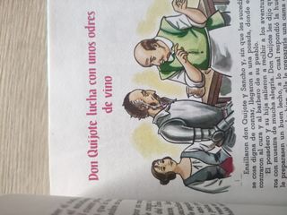 2 libros de Don Quijote de la Mancha