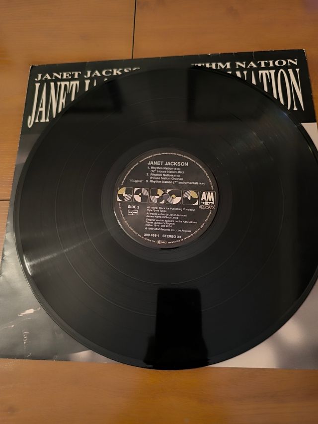 Vinilo Janet Jackson Rhythm Nation