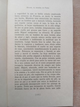 Miguel, el español de Paris. Fernando Díaz-Plaja.