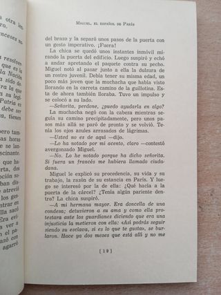 Miguel, el español de Paris. Fernando Díaz-Plaja.