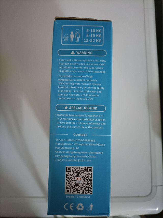 Flotador para bebé SwimBabo