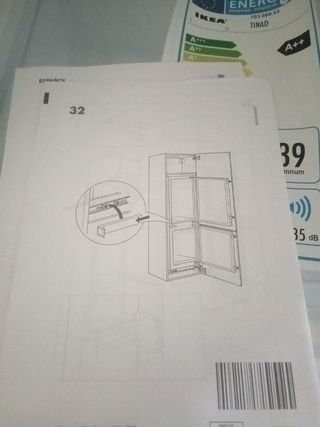 Nevera Ikea TINAD METOD
