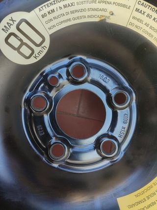 Rueda de repuesto galleta Continental