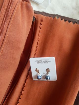 Pendientes de niña oro laminado 14kl