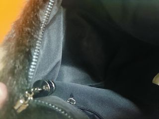 Borsa donna nera con catena