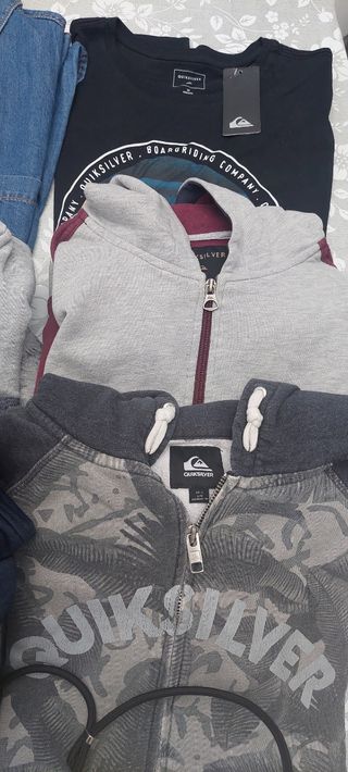 Lote Ropa Chico Quiksilver Talla M - 11 Prendas Nu